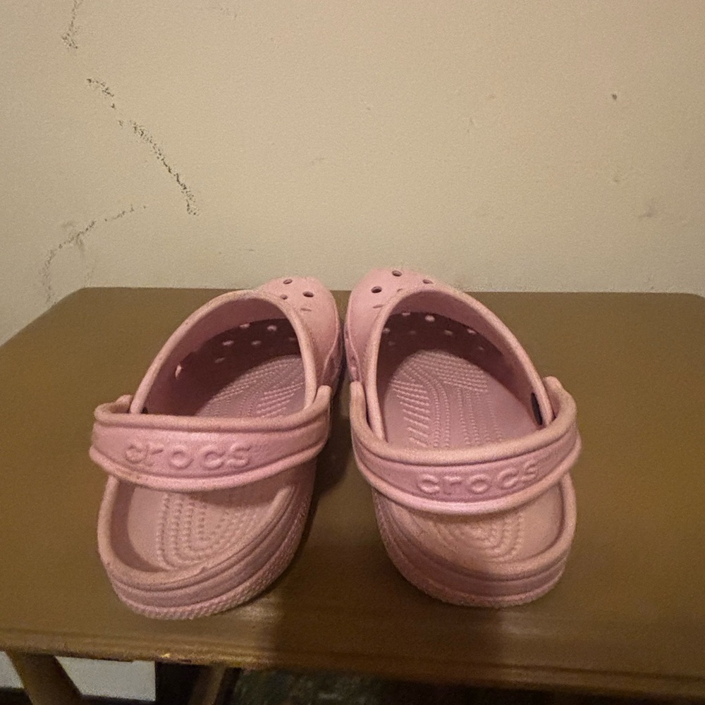 CROCS Kids Light Pink Sandals - Picture 4 of 8